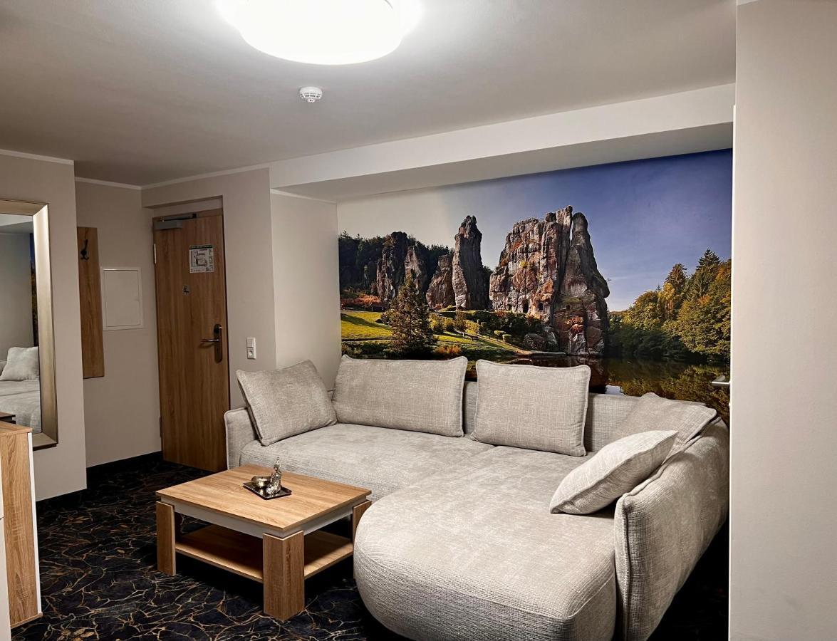 Gaestehaus Am Kurpark Hotel Garni Horn-Bad Meinberg Ngoại thất bức ảnh