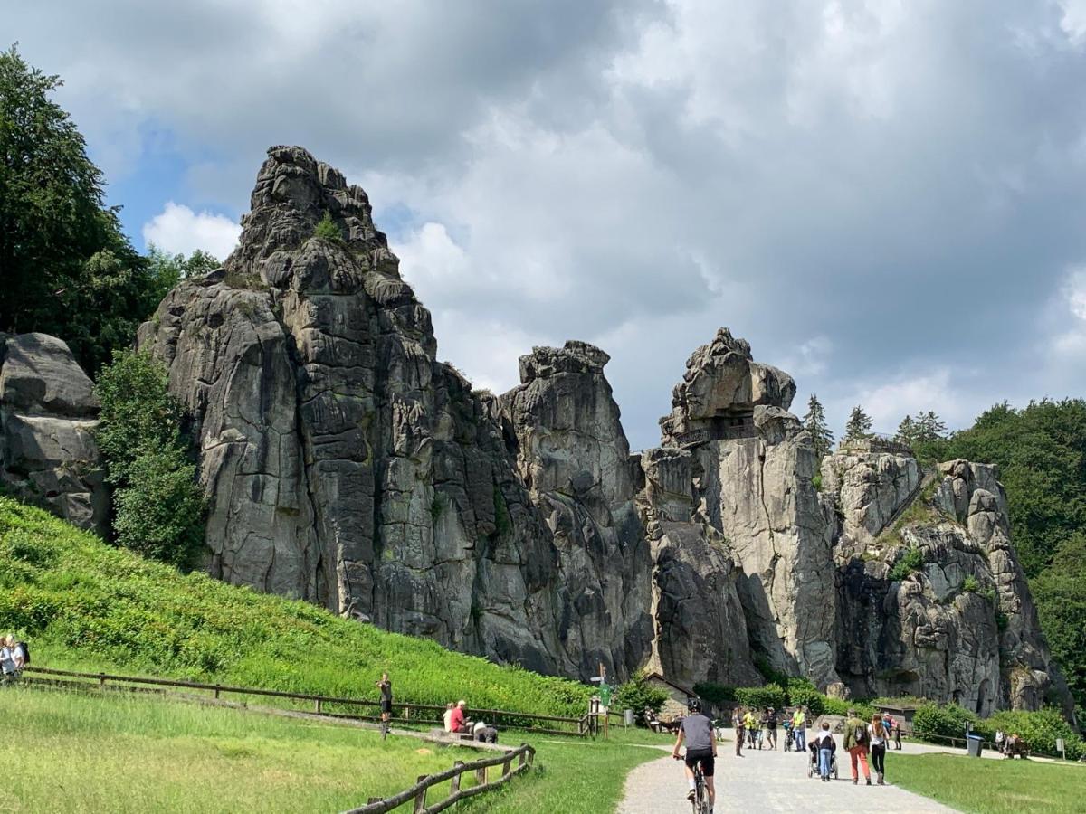 Gaestehaus Am Kurpark Hotel Garni Horn-Bad Meinberg Ngoại thất bức ảnh