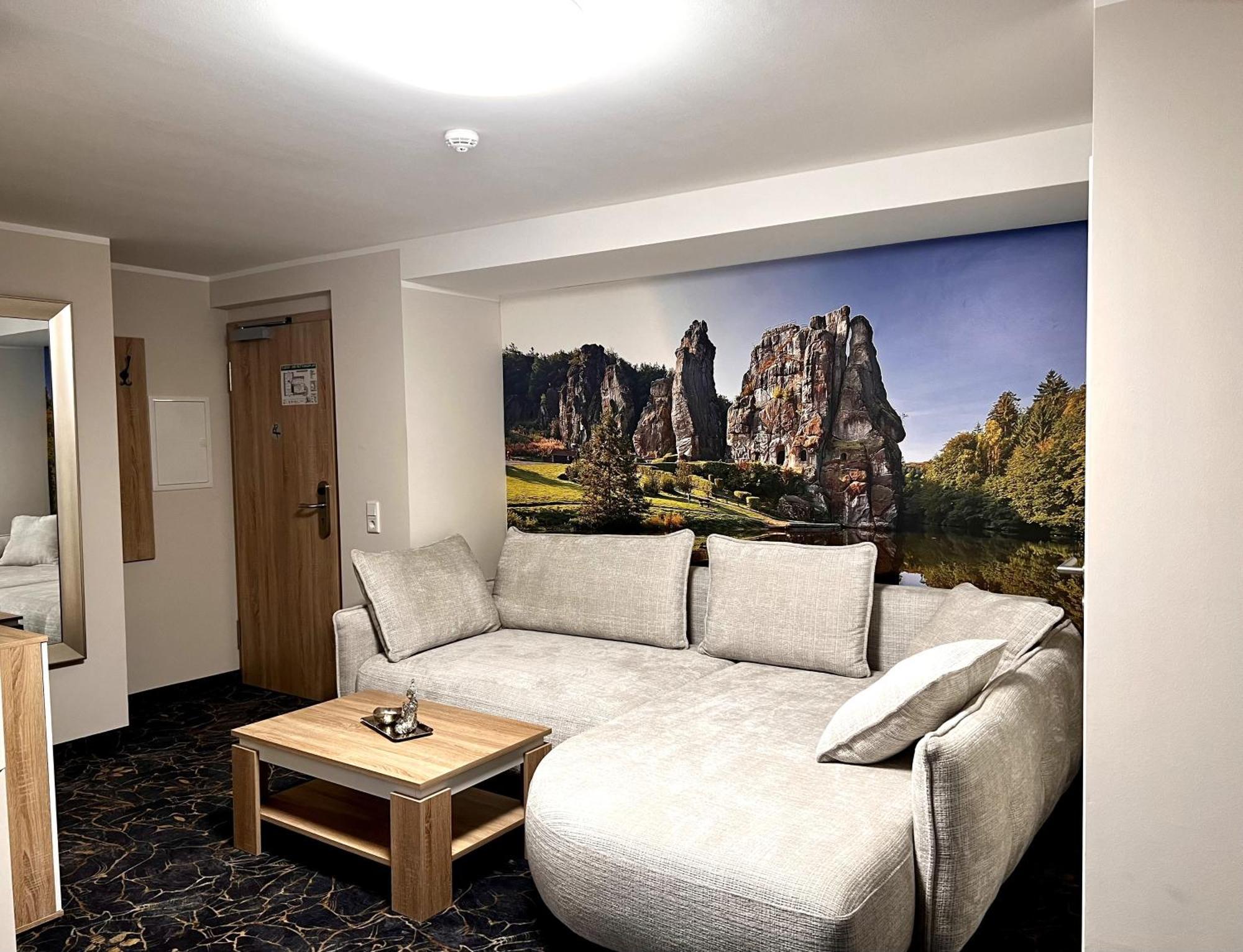 Gaestehaus Am Kurpark Hotel Garni Horn-Bad Meinberg Ngoại thất bức ảnh